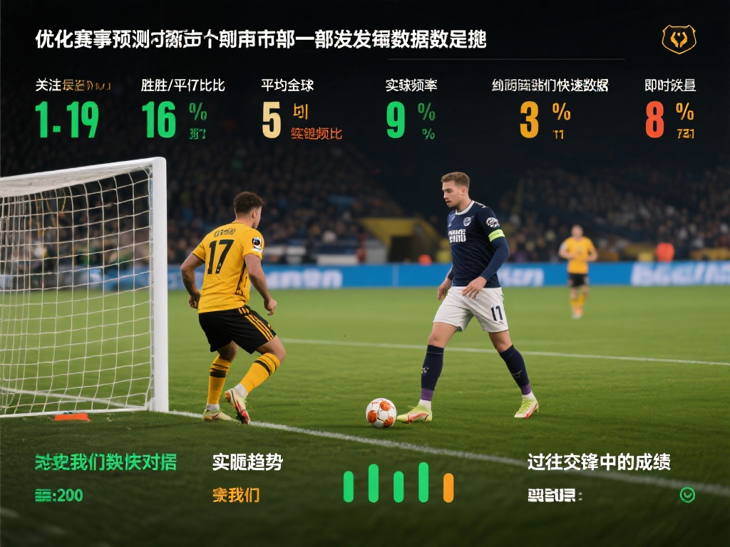 优化赛事预测的第一步是发挥数据的力量。比如在足球赛