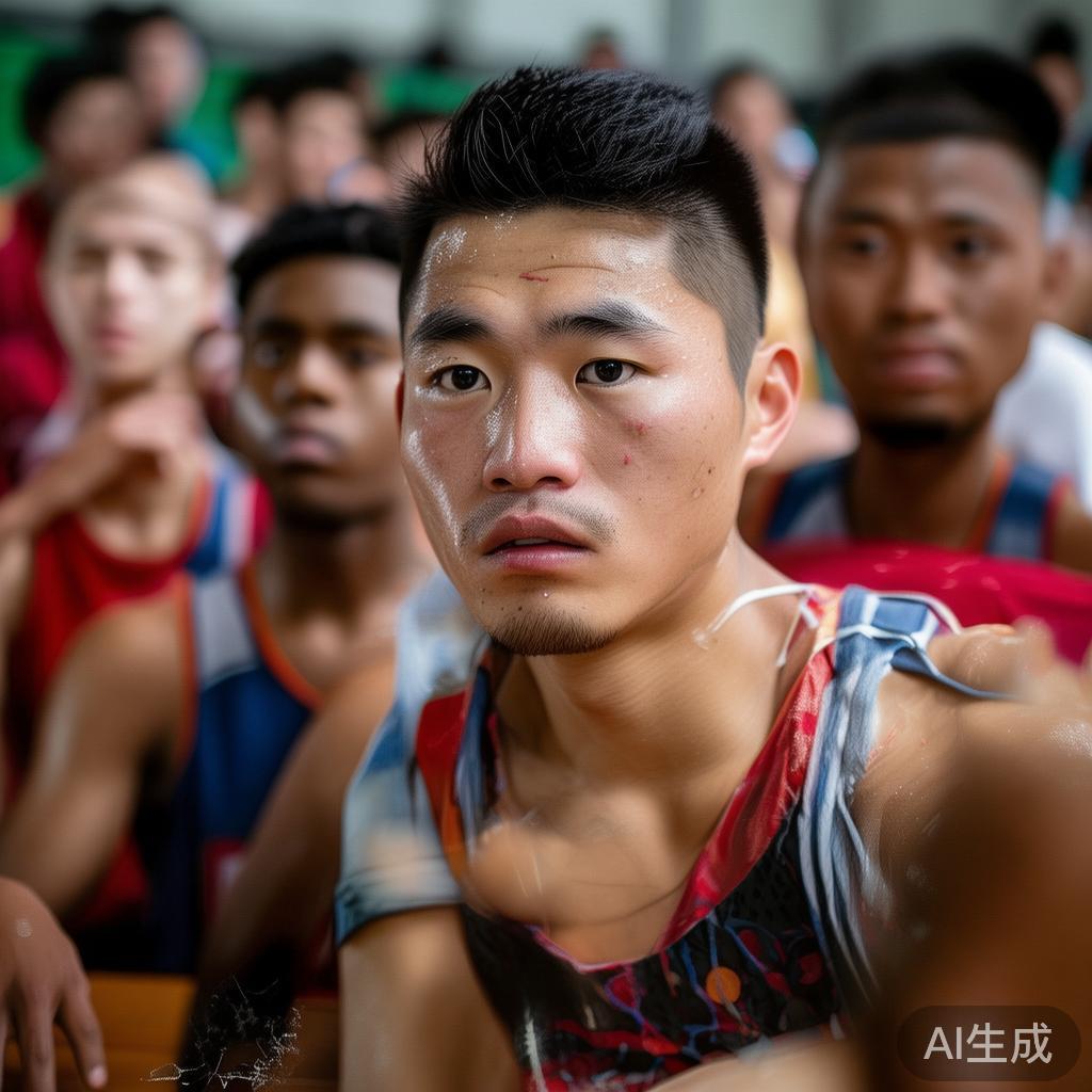 在采访中，几位体育生分享了他们的成长经历。有的来自